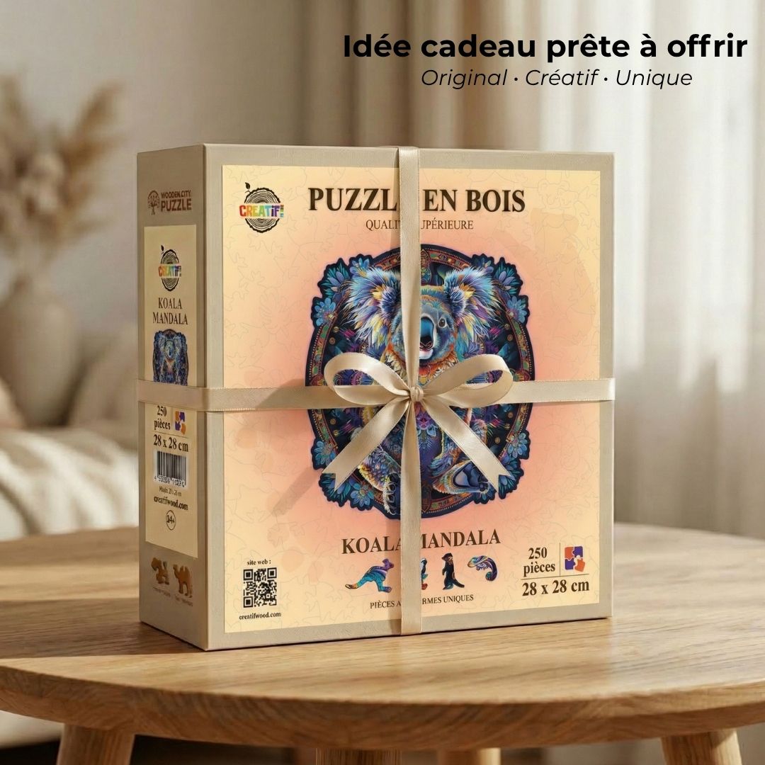 🐨 Un cadeau qui fait vraiment plaisir
Notre puzzle en bois Koala est bien plus qu’un simple jeu.
C’est un moment de détente, une expérience créative… et une décoration unique une fois terminé.
🎁 À offrir ou à s’offrir, pour ralentir et créer quelque chose de beau.
📌 creatifwood.com
#CreatifWood #PuzzleKoala #IdeeCadeau #PuzzleEnBois #MomentPourSoi #DecoMaison 🐨🧩