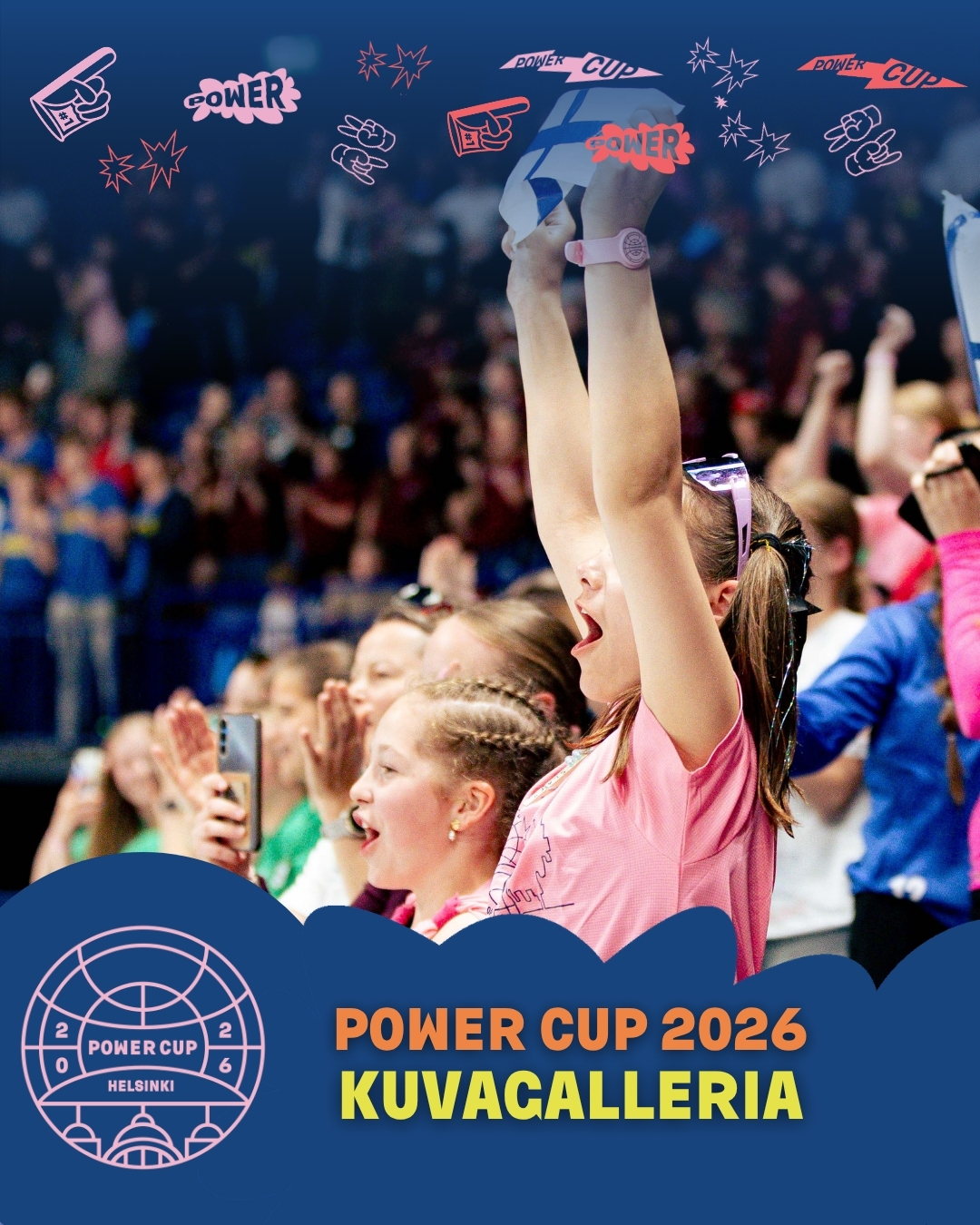 Power Cup 2026 kuvagalleria on nyt julkaistu!🏐📸
Power Cupin 2026 tunnelmiin voi palata nyt kuvien kautta – kenttien jännitykset, onnistumiset, joukkueiden yhteishenki, naurut ja ne hetket, jotka tekevät tästä turnauksesta unohtumattoman. ✨🔥
👉 Linkki biossa ja www.powercup.fi
‼️Kuvia käytettäessä muista mainita aina kuvaaja.
📌 Kuvaajan tiedot löytyvät kuvatiedoston nimestä.
👉 Merkitse aina: Kuva: Power Cup / kuvaajan nimi
#powercup #poweriakentälle
