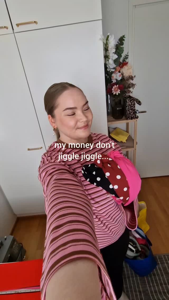 Kaikki rahat kiinni kankaissa 🥲