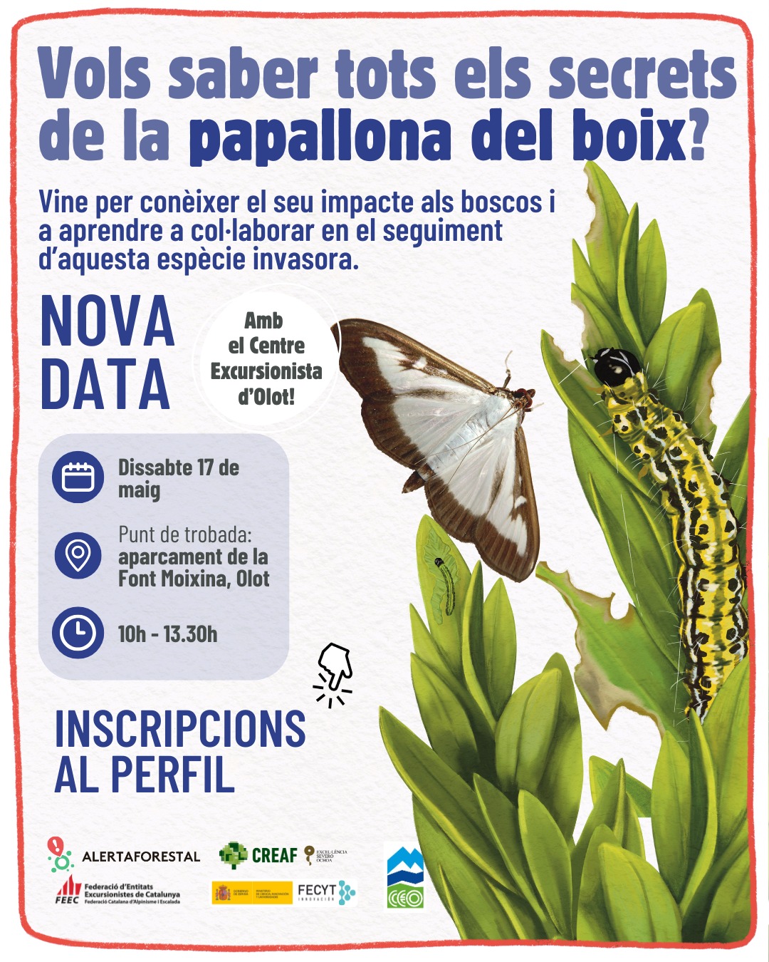 🦋 T’agrada la natura i vols ajudar a fer seguiment de la sal…