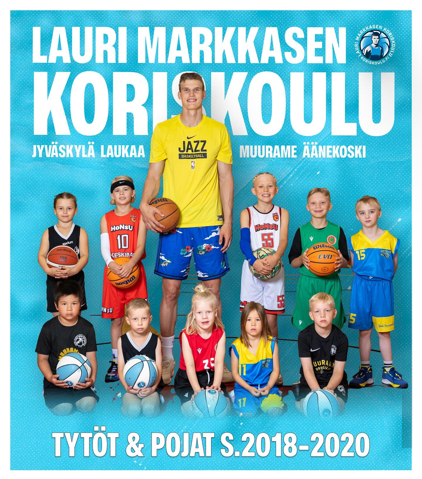 Moi!
Täysin maksuttomat ja supersuositut Lauri Markkasen Koriskoulut starttaavat jälleen syyskuussa, ilmoittaudu äkkiä mukaan!
Koriskoulu on tarkoitettu 2018-2020 syntyneille tytöille ja pojille sisältäen yhden harjoituksen viikossa syyskuusta toukokuuhun sekä ilmaisen pallon ja vakuutuksen!
⛹🏻♀️ Koriskoulut 2025-2026⛹🏻♂️
Jyväskylä
🏀 Huhtasuon koulu
🏀 Jokelan koulu
🏀 Keljonkangas Aapistie
🏀 Keltinmäen koulu
🏀 Keski-Palokan koulu
🏀 Kortetalo
🏀 Kuokkalan Graniitti
🏀 Kypärämäen koulu
🏀 Lohikosken koulu
🏀 Luonetjärven koulu
🏀 Vaajakummun koulu
🏀 Valteri-koulu Onerva
Muurame
🏀 Kulttuurikeskus
Laukaa
🏀 Sydän-Laukaan koulu
Säynätsalo
🏀 Lehtisaaren Kuntotalo
🏀 Muuratsalon koulu
Äänekoski
🏀 Äänekosken Liikuntatalo
Huom! Jyväskylässä myös pelkästään tytöille tarkoitettuja ryhmiä sekä 2011-2019 syntyneiden erityislasten ryhmä Valteri-Onervan koululla.
Paikkoja rajallisesti joten kannattaa olla nopea! Lisätiedot ja ilmoittautumiset:
➡️ www.koriskoulu.fi
Huom! Huom!
Mikäli lapsesi on yli-ikäinen Koriskouluun, seurat tarjoavat ilmaisia kokeilujaksoja myös vanhemmille lapsille. Kysy lisätiedot alueesi seuralta!
🇬🇧 Free of charge basketball school named after Finland National team & NBA star Lauri Markkanen.
2025-2026 basketball schools are for girls & boys born 2018-2020, practices once a week September-May in Jyväskylä, Muurame, Laukaa & Äänekoski.
Lauri Markkanen Basketball School includes also a free ball & insurance for each child!
For more info & registration, visit:
➡️ www.koriskoulu.fi
#laurimarkkasenkoriskoulu