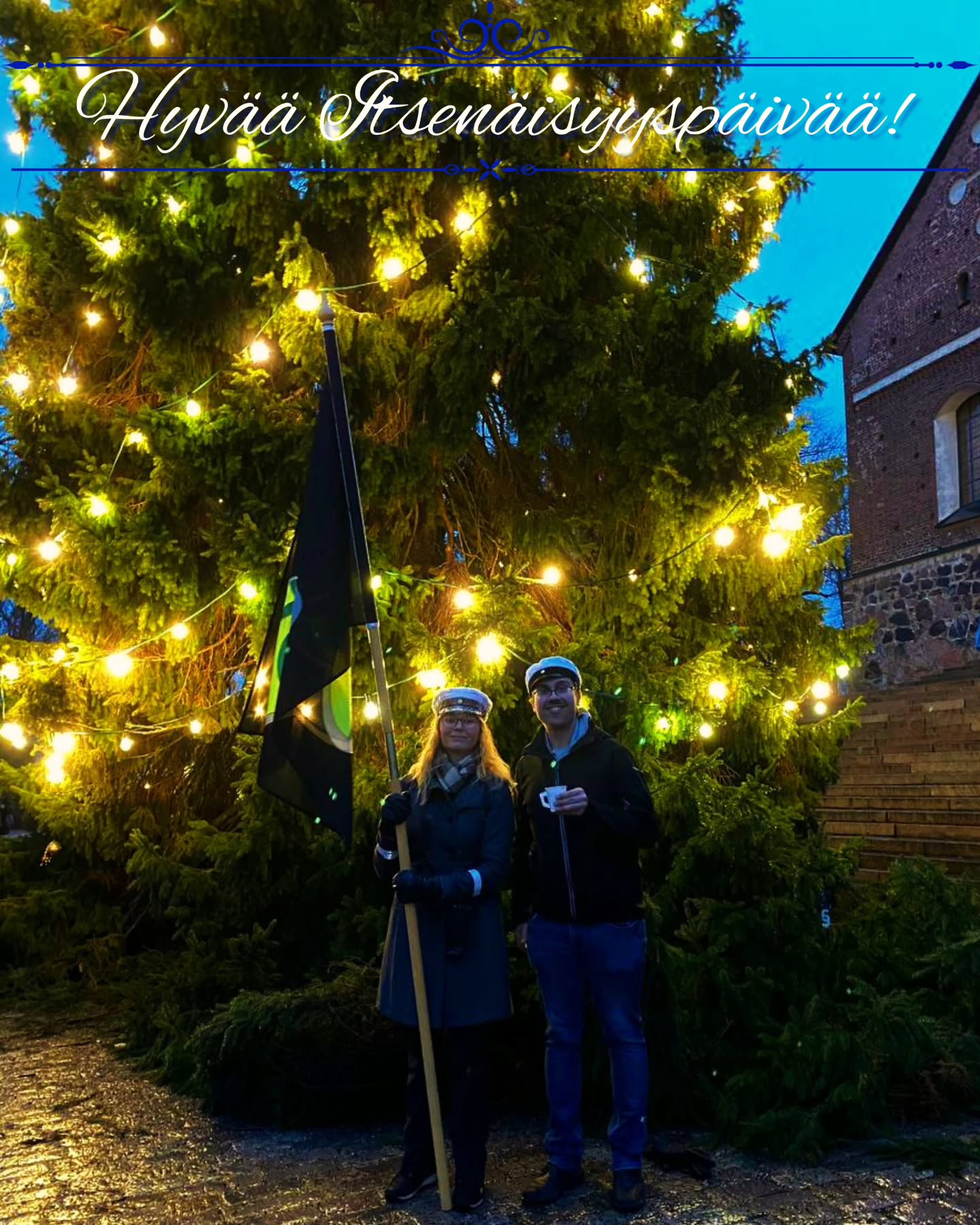 FI/EN
Hyvää Itsenäisyyspäivää!🇫🇮💙🤍
Hybridi Turku ry osallistui tänään itsenäisyyspäivän soihtukulkueeseen.🇫🇮🕯
~~~~~~~~
Happy Independence Day!🇫🇮💙🤍
Hybridi Turku ry took part in Independence Day's torchlight parade.🇫🇮🕯