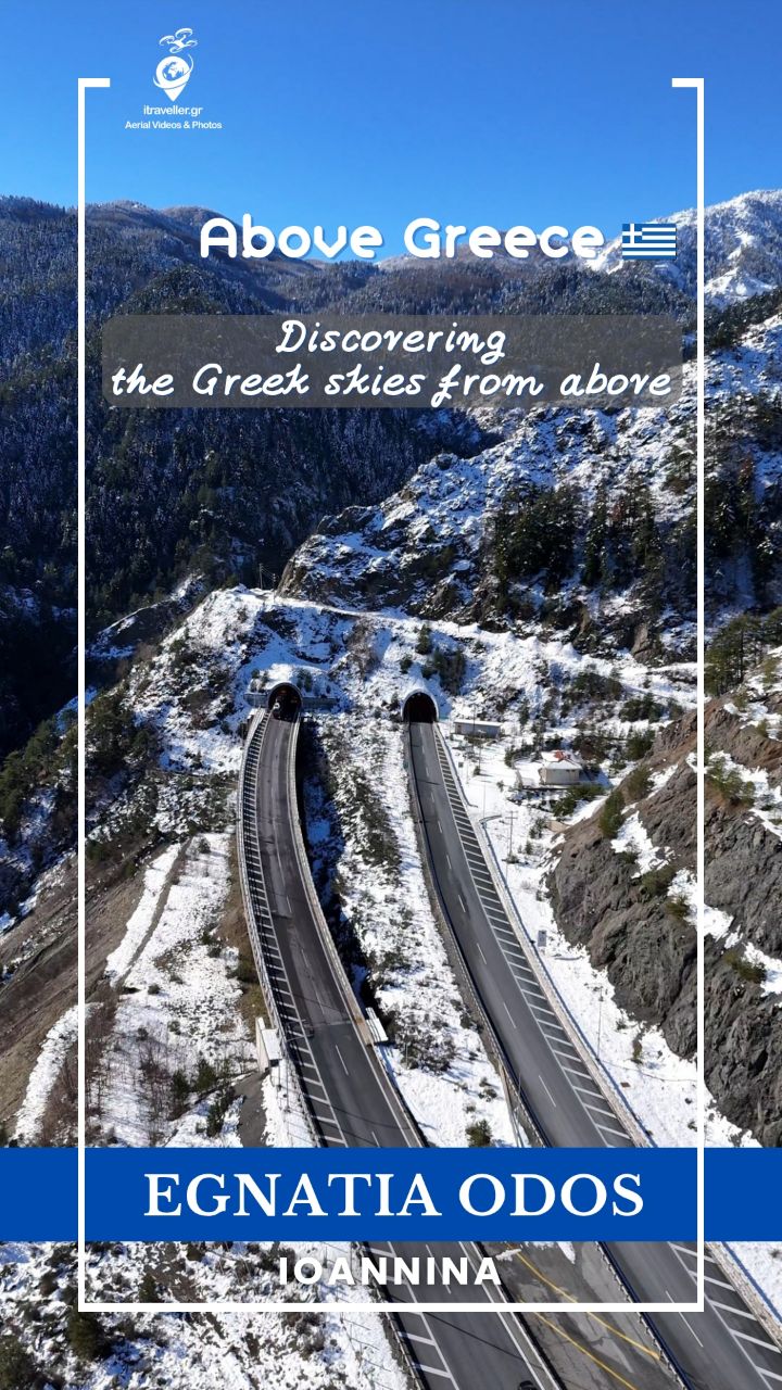 Χειμώνας στην Εγνατία ❄️
Χιονισμένη Εγνατία, λίγο πριν τα τούνελ.
Όταν ο δρόμος γίνεται το τοπίο.
#EgnatiaOdos #Ioannina #DroneGreece #WinterGreece #CinematicReels