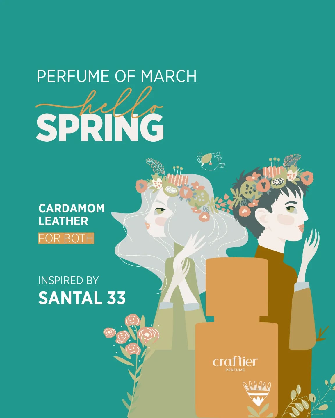 Hello Spring 🌼 Cardamom Leather. Spiced cardamom l…