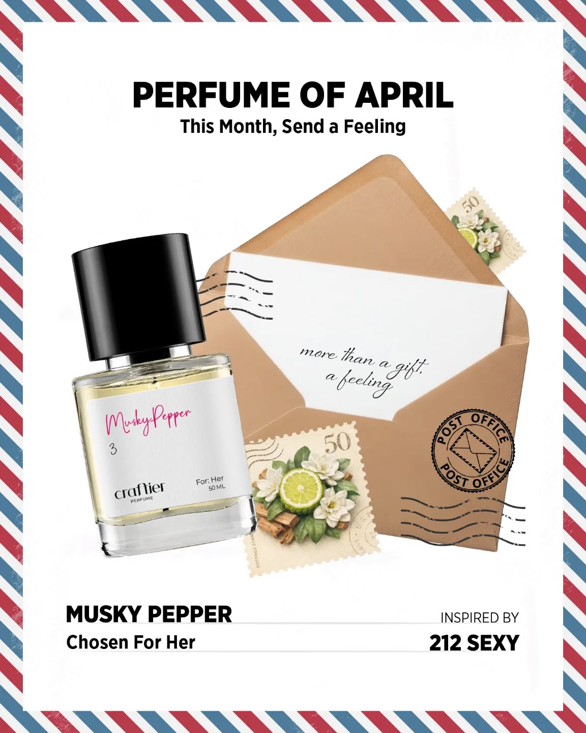 Perfume of April 💌 Musky Pepper — Soft, elegance I…