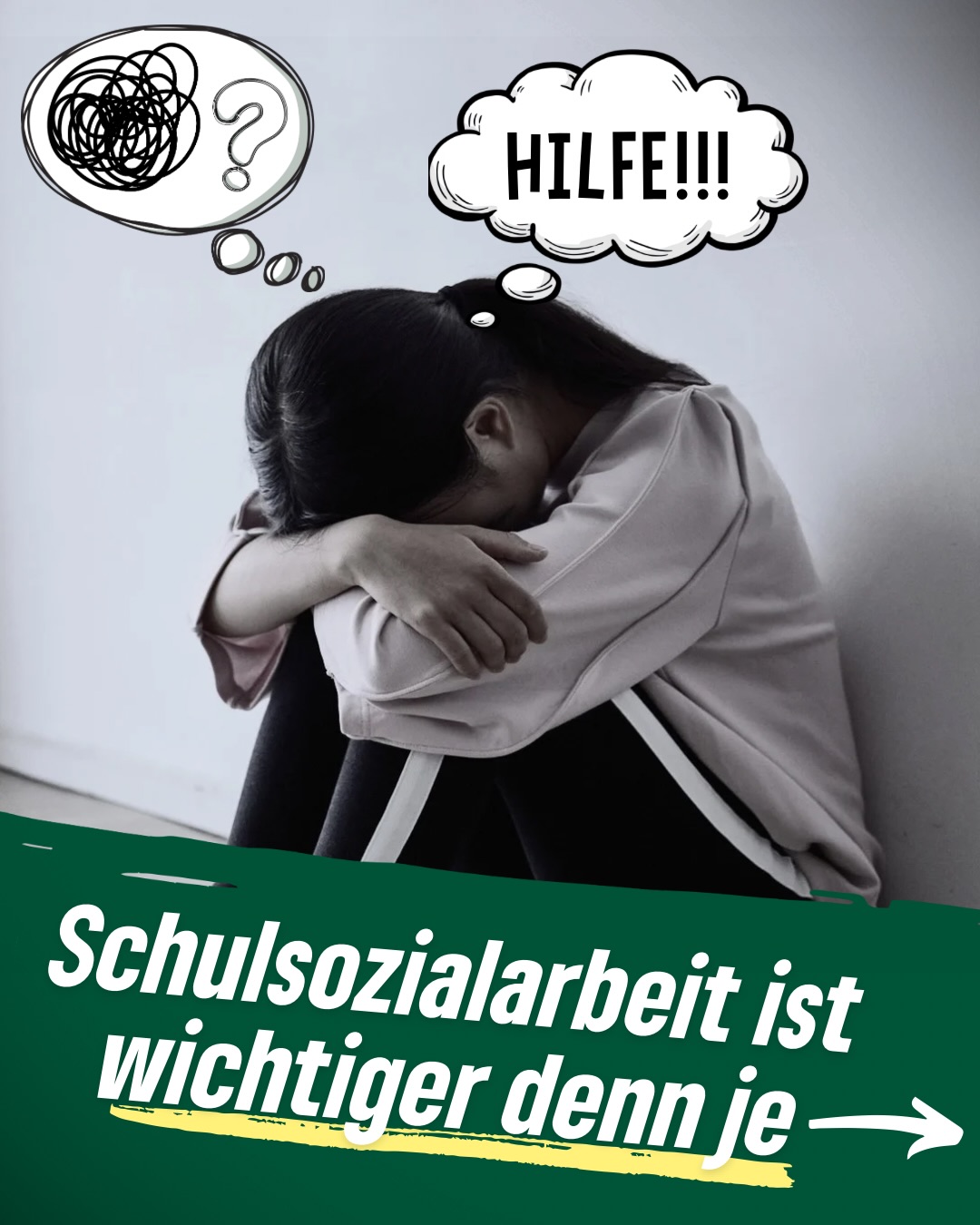 Schulsozialarbeit hält unser Schulsystem zusammen.🧑🧑🧒🧒🏫
Während immer mehr Kinder und Jugendliche mit psychischen Belastungen, Mobbing oder familiären Sorgen kämpfen, brauchen sie verlässliche Ansprechpartner*innen – jeden Tag.
Doch durch die geplanten Änderungen des Landes Thüringen geraten bestehende und dringend notwendige Stellen in Gefahr. Kommunen sollen plötzlich 10 % Eigenanteil tragen, Träger werden zusätzlich belastet und wichtige Angebote stehen auf der Kippe.🆘
Wir fordern Transparenz, Planungssicherheit und eine verlässliche Finanzierung.
Denn: Wer heute bei der Schulsozialarbeit spart, lässt junge Menschen im Stich.😔
Die „Antwort“ der Verwaltung lassen wir mal so stehen - da müssen wir im Jugendhilfeausschuss nochmal nachfragen!
#erfurt #grüneerfurt #schulsozialarbeit #schule #thüringen