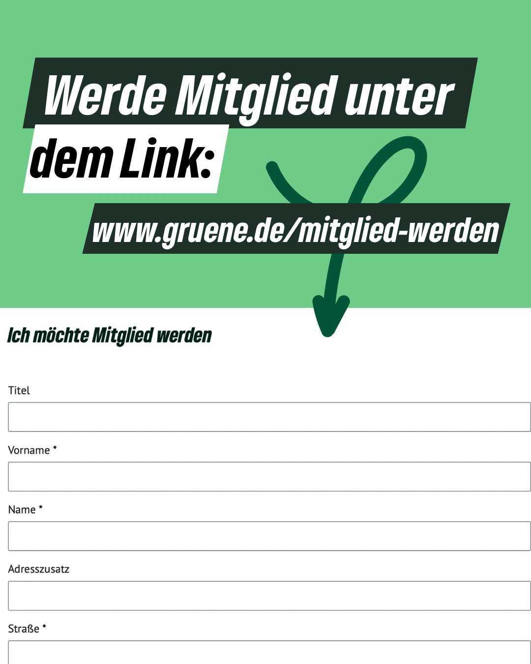 Politik lebt davon, dass Menschen mitmachen. 💚
Mit einer Parteimitgliedschaft kannst du nicht nur zuschauen, sondern aktiv mitgestalten: Ideen einbringen, mitdiskutieren, abstimmen und unsere Stadt bewegen. 🌻
Du willst wissen, wie das bei uns in Erfurt aussieht?
Dann swipe durch 👉
#erfurt #grüneerfurt #parteimitgliedschaft #diegrünen #bündnis90diegrünen
@die_gruenen
@gruene_th