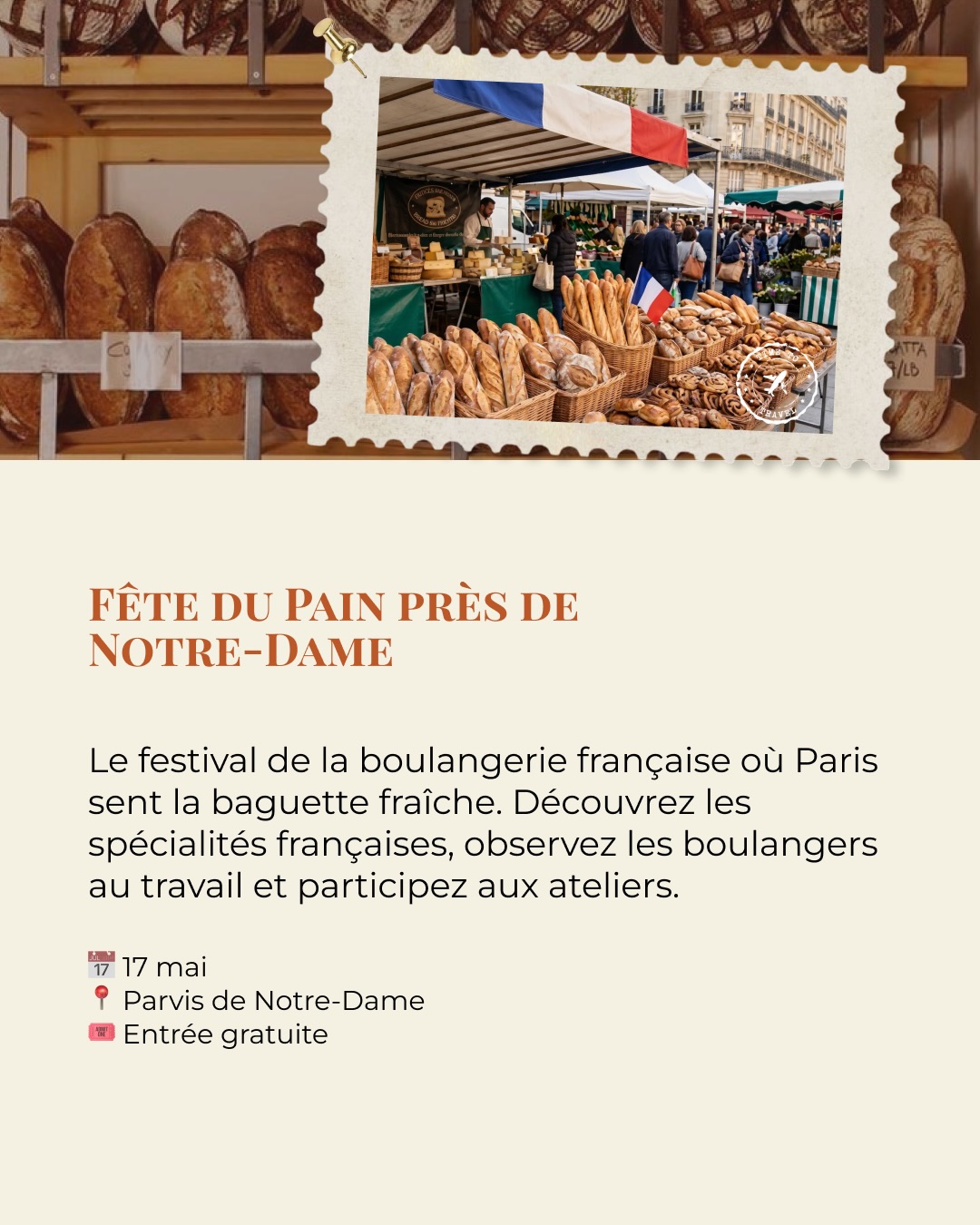 Paris, ce n’est pas seulement le Louvre et la Tour Eiffel.
C’est aussi le romantisme, l’ambiance, les promenades du soir et ces petits moments dont on se souvient longtemps ✨
Enregistrez cette sélection pour ne pas manquer les événements incontournables à Paris 🇫🇷