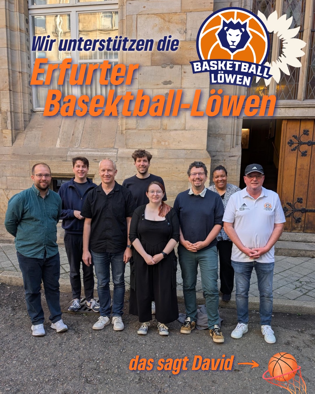 Starke Entscheidungen für ein starkes Erfurt! 🏙️🏀
Wir haben im Werkausschuss den Weg für den Löwenpark geebnet:
🦁 Halle überlassen
📑 Erbpacht & Fördermittel ermöglicht
🤝 Begegnungsort für Kinder & Jugendliche geschaffen
So entsteht aus einer leerstehenden Halle ein Ort, der unsere Stadt bewegt. 💙🧡
#erfurt #erfurterlöwen #baskteballlöwen #grüneerfurt #basketballerfurt