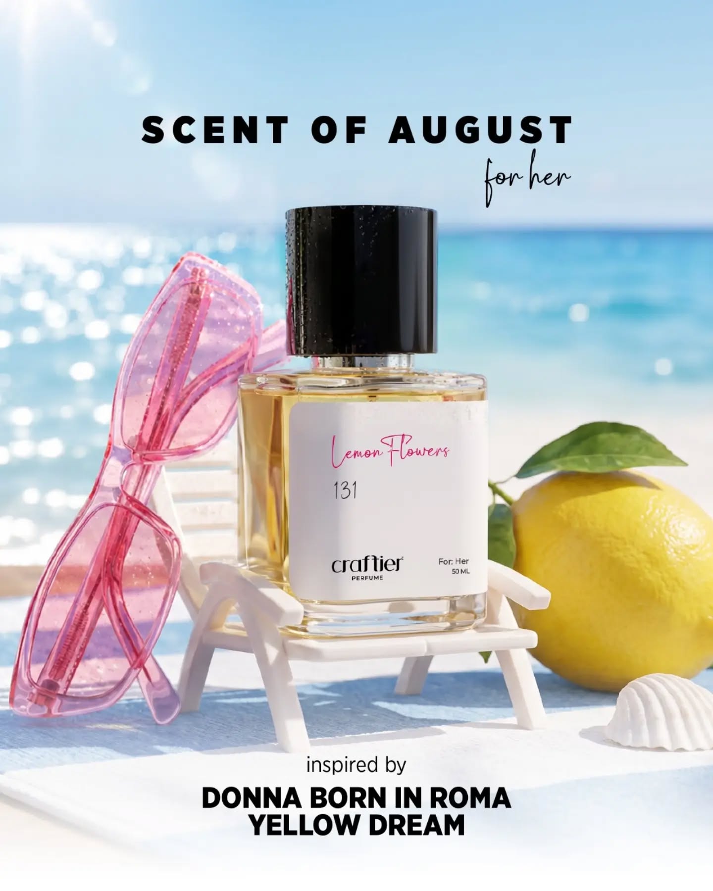 August, with a brighter touch. 🍋☀️ Fresh lemon, so…