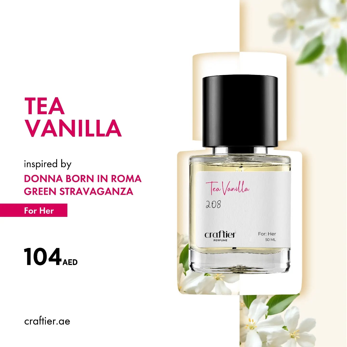 A modern touch of femininity with Tea Vanilla — a…