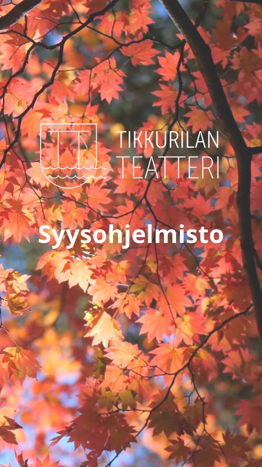Ohessa Tikkurilan Teatterin syysohjelmisto! 🤩 Lukudraamat Kulttuuritehdas Vernissan Vernissasalissa (la 19.9., la 10.10., la 31.10.) Surma (esitykset…