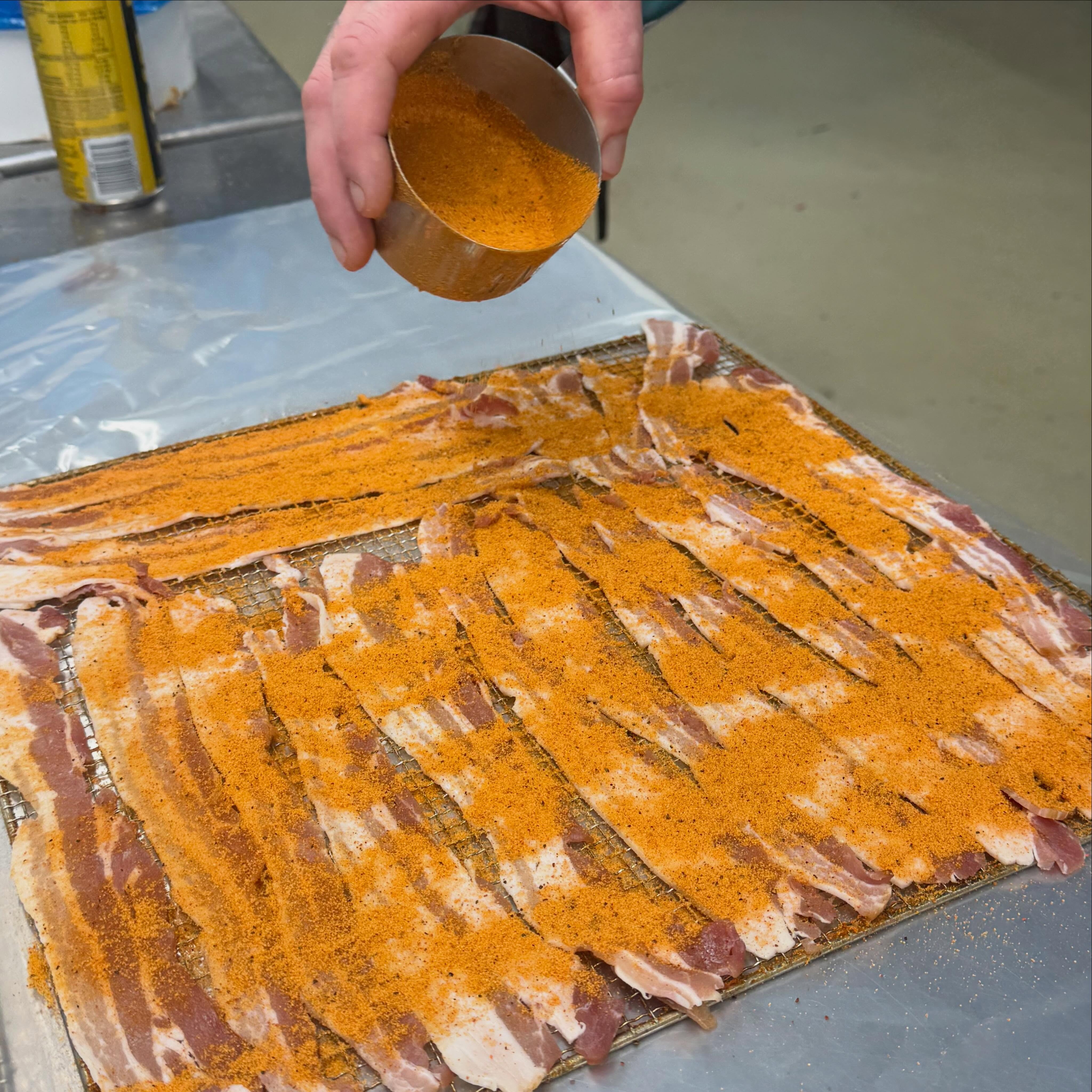 Sold out again but we’ll keep working over the weekend so we can make sure it’s available for you all next week 🥓#bacon #candy #nzmade