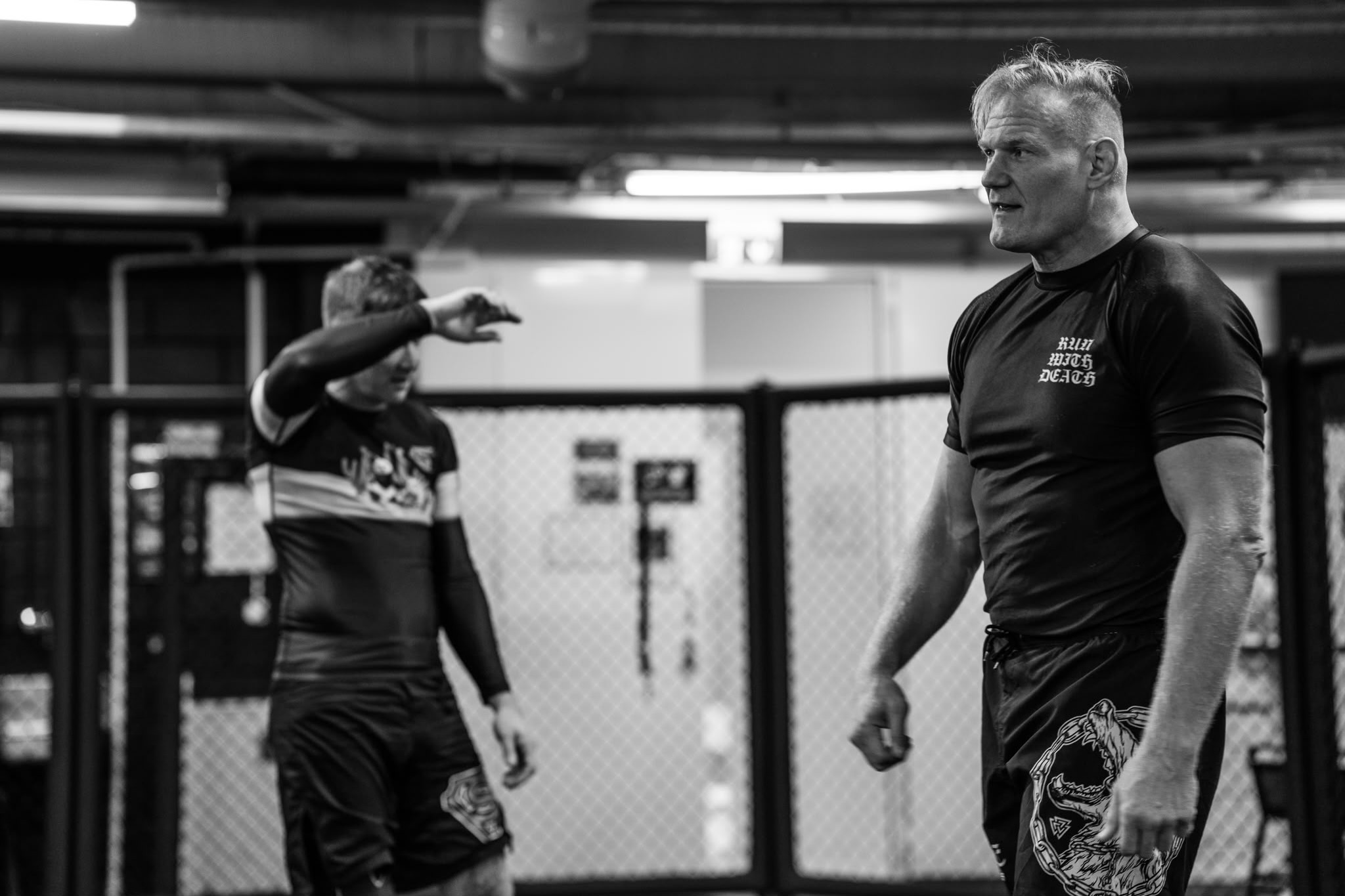 Vapaaottelija ja showpainija Josh ”The Warmaster” Barnett @joshlbarnett MMA seminaari 11.10 @salini_sport_centerThanks to @joshlbarnett @slamwres @strikersintl and everyone who participated in the seminar 🔥#mma #joshbarnett